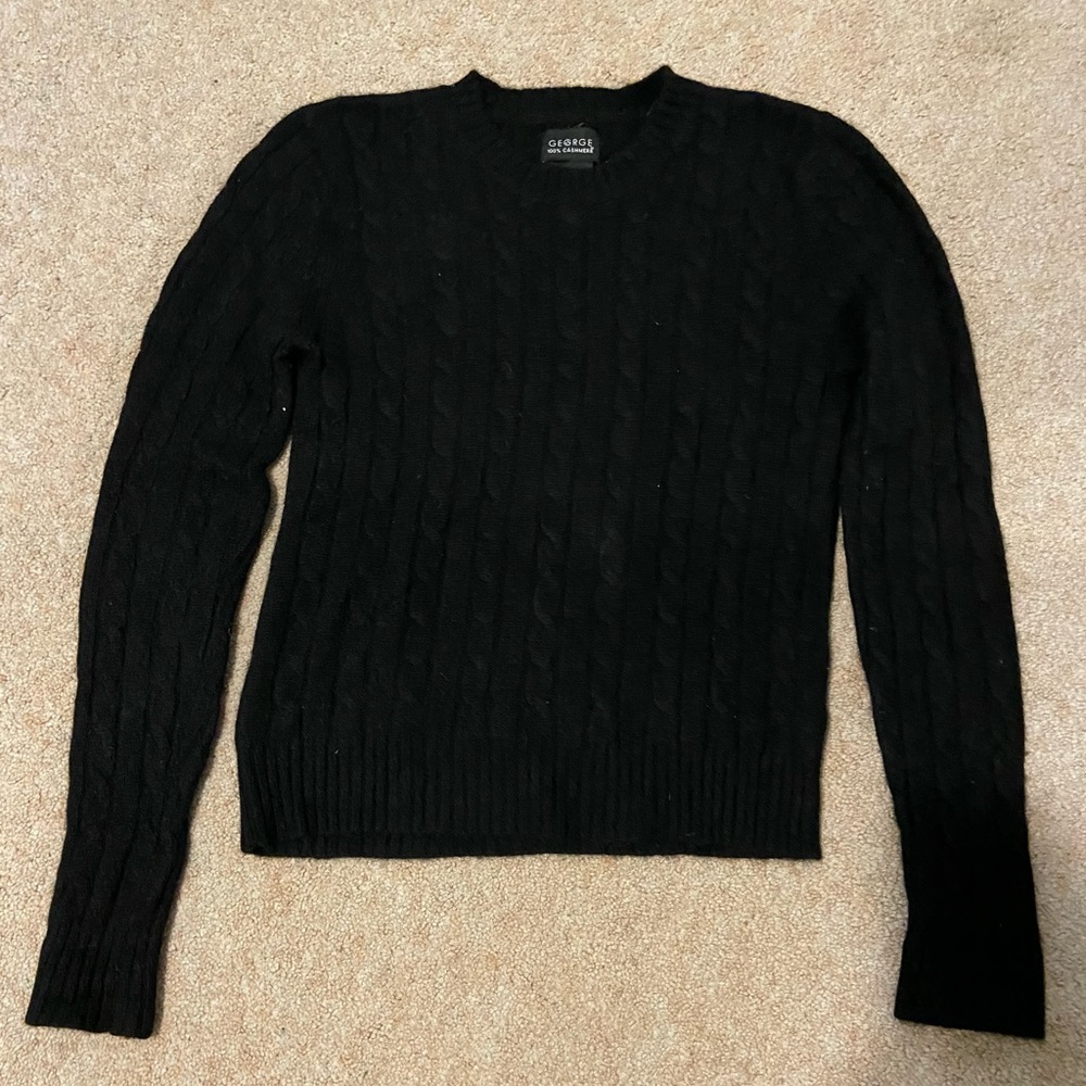 Black sweater